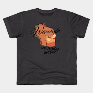 Supper Club Design Colored Kids T-Shirt